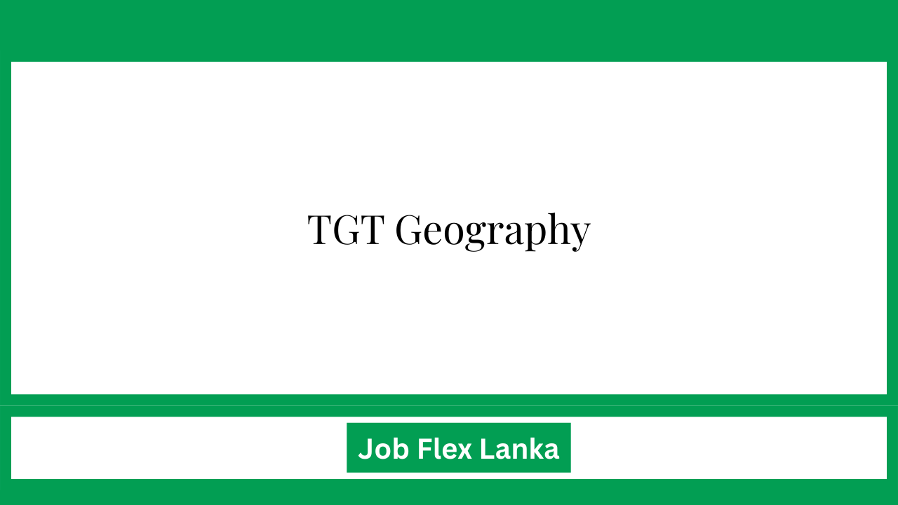 TGT Geography